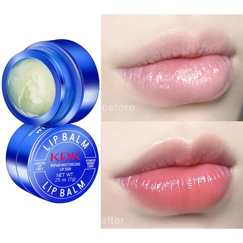 Lip Balm Remove Dark Lightening Melanin Moisturizing Anti-Cracked Dryness Care Products Lip Mask Makeup Beauty Health Original