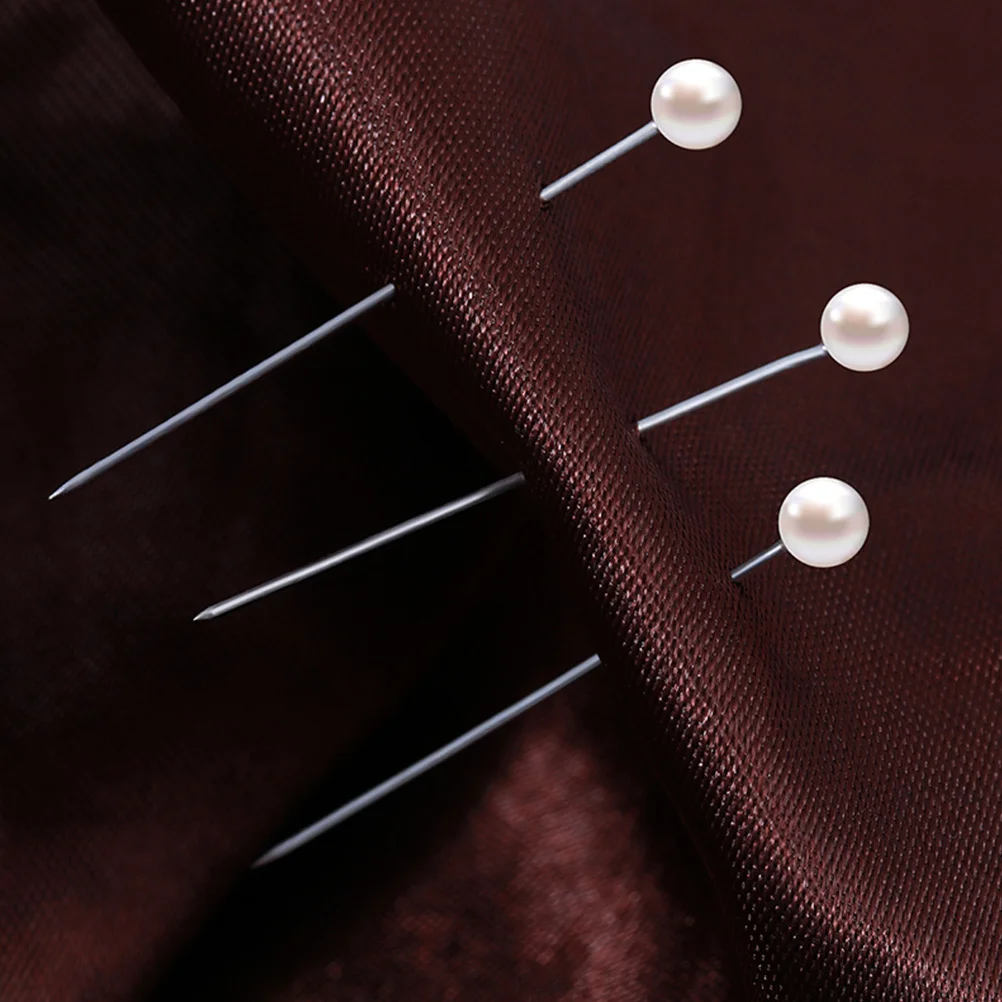 

600Pcs Flower Pearl Pins Straight Sewing Needles for Craft Bouquet Wedding Decoration Quilting Knitting Fabric DIY Sewing