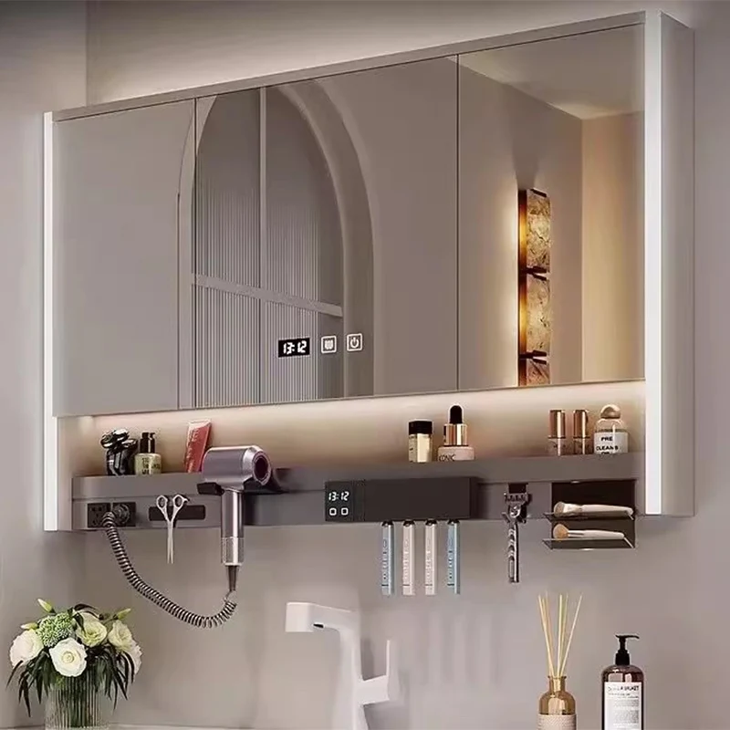 

Luxury Organizer Cupboard Storage Toilet Medicine Disinfecting Bathroom Cabinet Space Saver Modern Archivadores Room Furniture