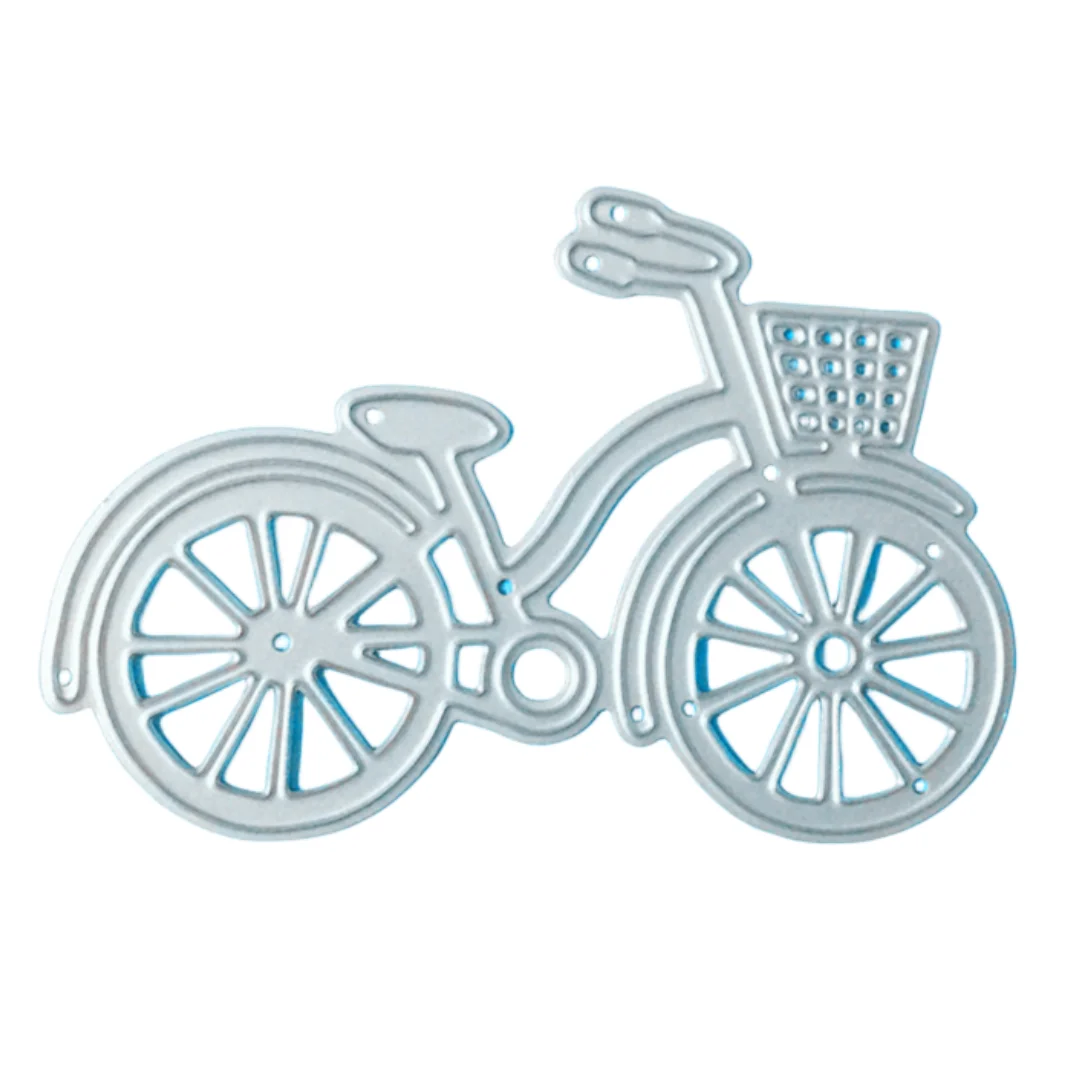 

YINISE Bike Metal Cutting Dies For Scrapbooking Stencils DIY Album Cards Decoration CRAFTEmbossing Folder Die Cuts Template Mold