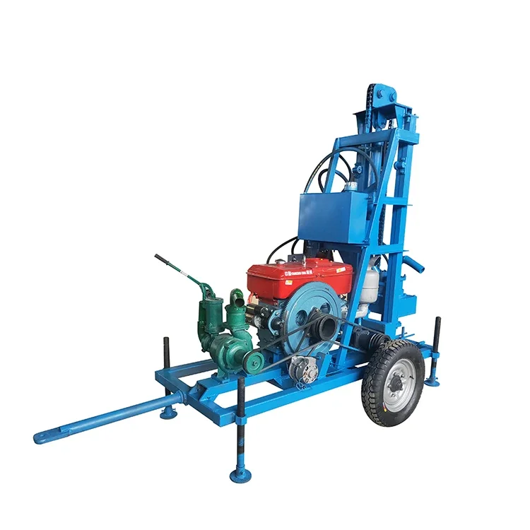 2020 Low price Borehole Drilling Machine / water well drilling rig for Sale 100m