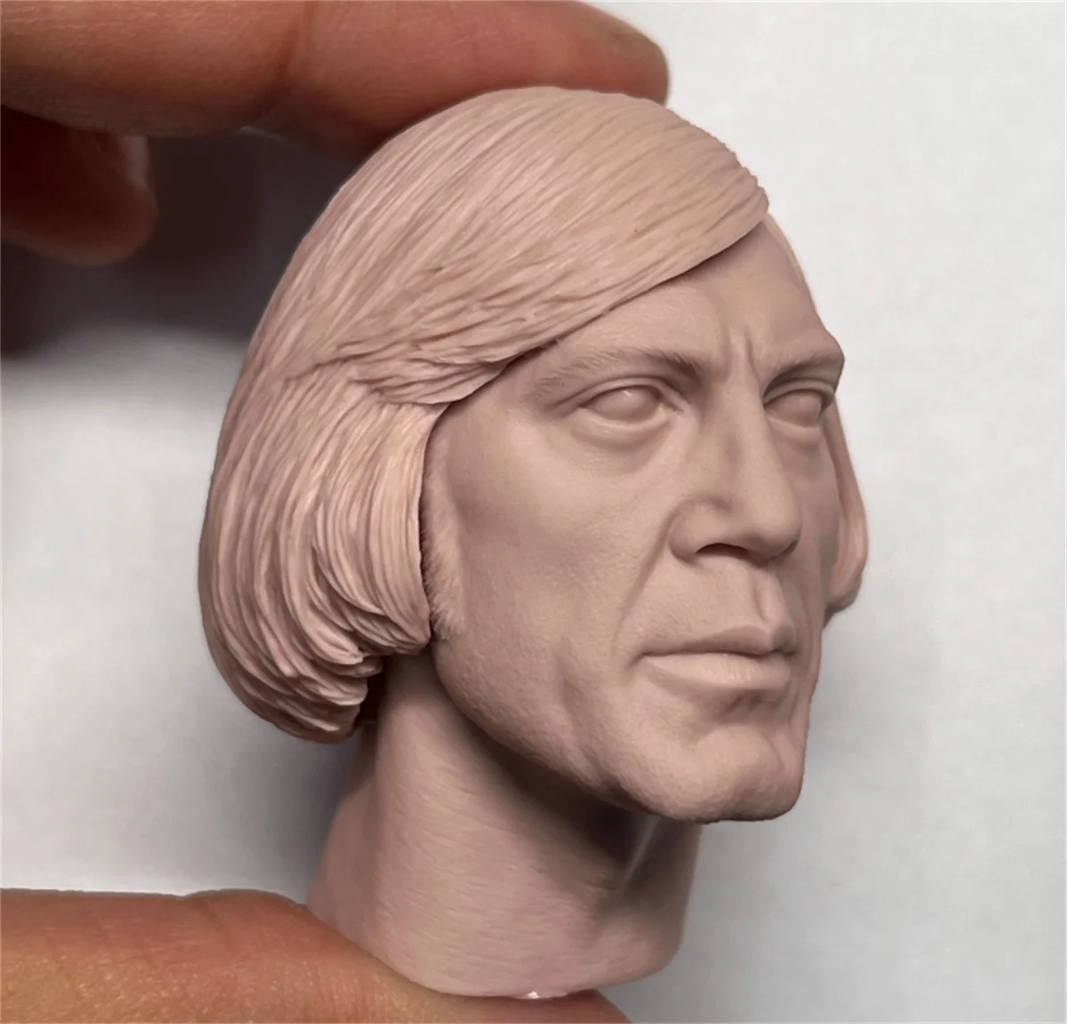

1/6 Scale killer Head Carving Sculpt Head Sculpt Unpainted Movie Star Model for 12'' Model Star Toys Action Figure