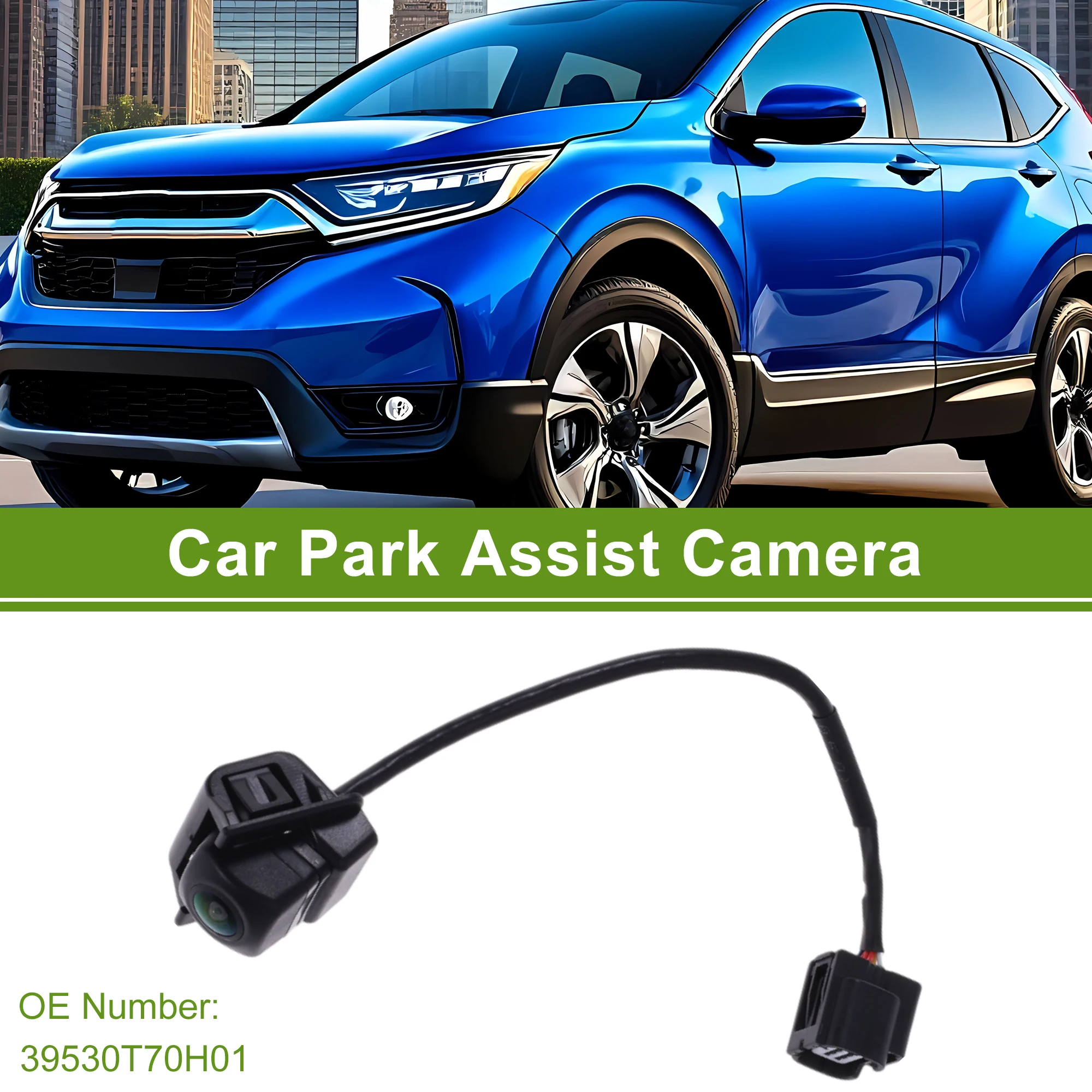 UXCELL Car Park Assist Camera Rear View Backup Reverse Camera for Honda CRV 2020-2022 No.39530T70H01 1Pc