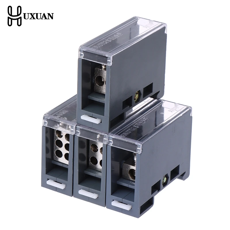 150A Din Rail Terminal Block Distribution Box One In Multiple Out Universal Power Junction Box For Circuit Breaker