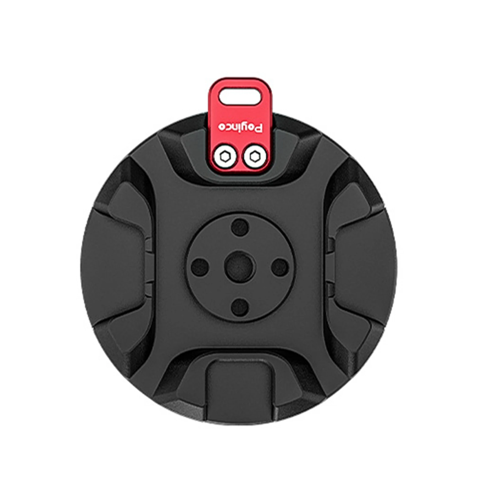 Aluminum Magnetic Phone Holder Tripod Mount Base with 1/4"ARRI Locating Holes for Iphone 17 16 Android Monitor Tripod Live Video