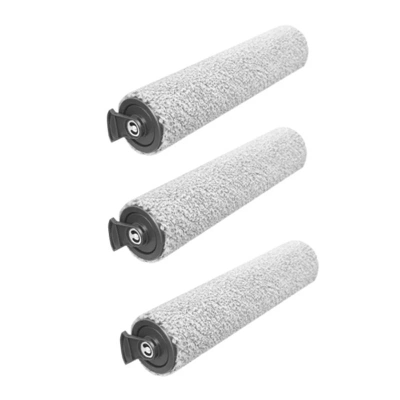 3Pcs Replacement Part Main Roller Brush for Dreame H11 H11MAX Wireless Washing Floor Machine Vacuum Cleaner Accessories