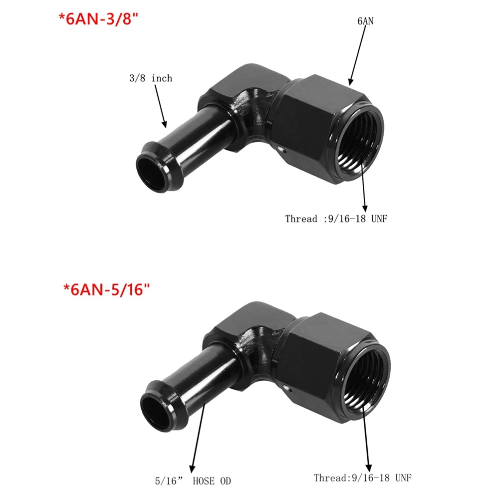 Quick Connect 6AN/8AN AN6/AN8 AN-6/AN-8 Male To 3/8\