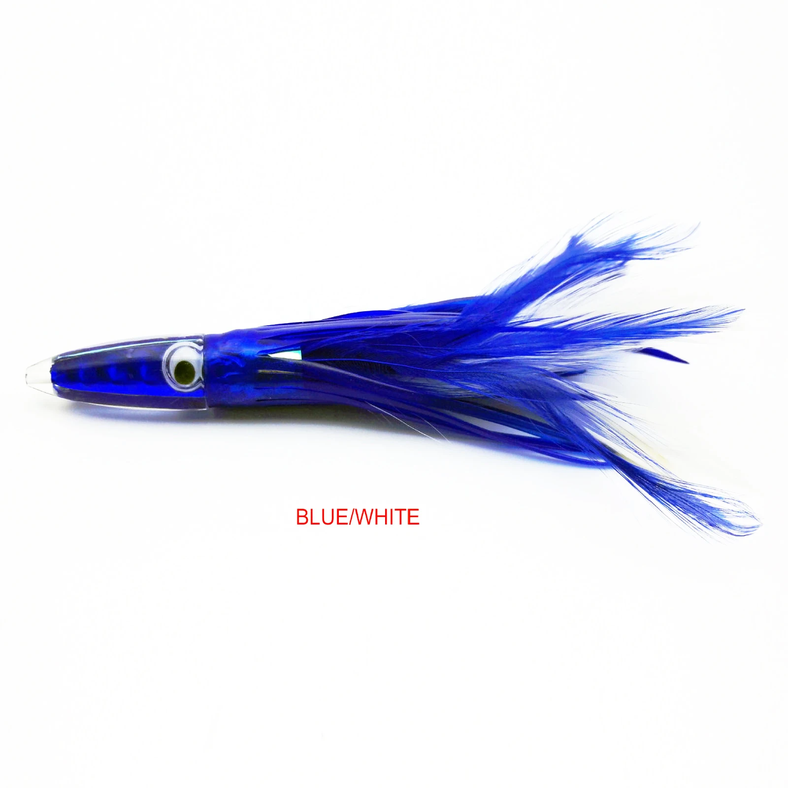 DNDYUJU Squid Skirts Soft Fishing Lure 14cm/32g Night Fishing Lure Octopus Feather Skirt Artificial Acrylic Bait for Tuna Sai