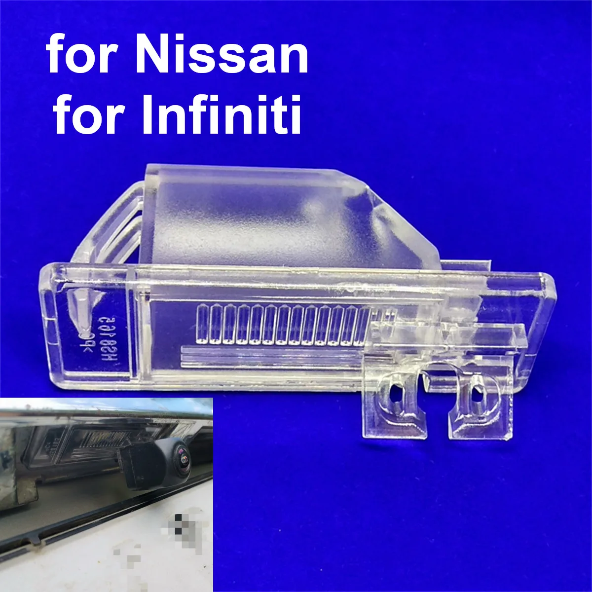 Car License Plate Light Housing Rear View Camera Bracket for Nissan Qashqai X-Trail NV200 Patrol Sunny for Infiniti Q50