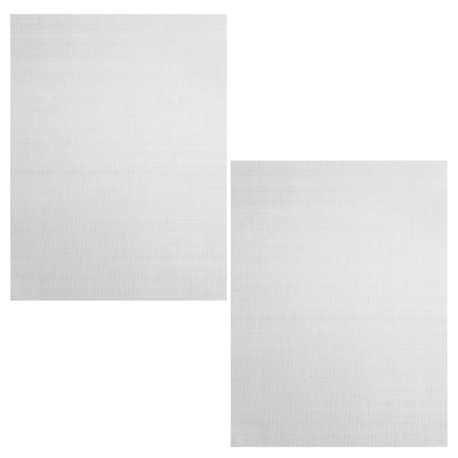 

2pcs Stainless Steel Bumper Repair Mesh For Car Diy Crack Fix Kit Durable Vent Screen Wire Mesh Replacement Hardware Cloth