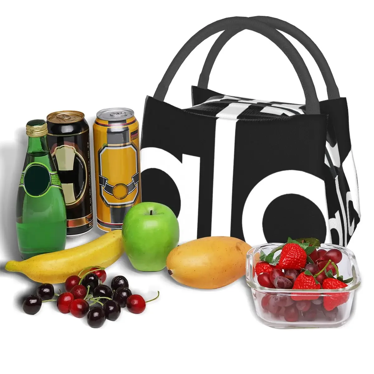 WAl0 Logo Lunch Bag Fashion Logo Leisure Lunch Box For Women School Portable Cooler Bag Custom Thermal Tote Handbags