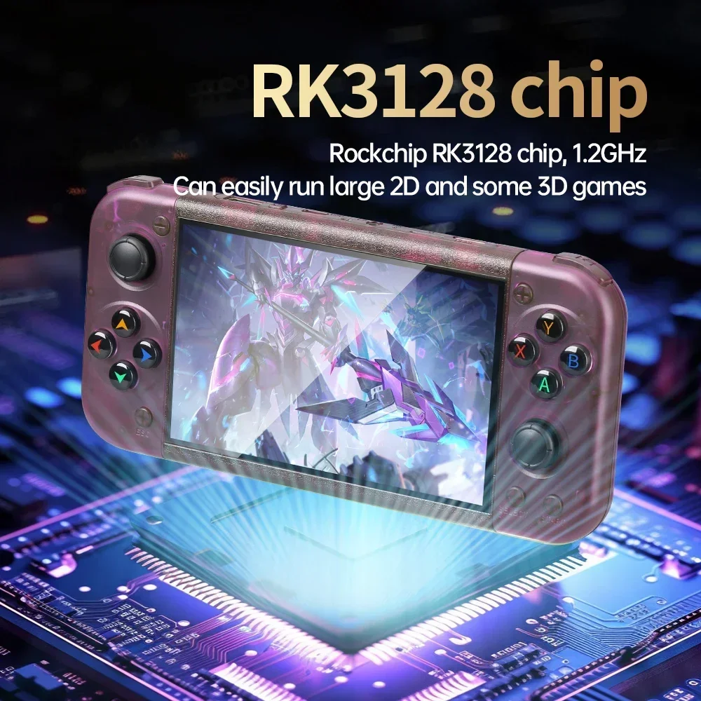 

NEW RG50XX Handheld Retro Game Console 5Inch Display