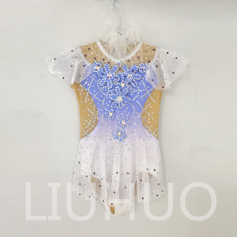 

LIUHUO Rhythmic Gymnastics Leotard Competitive Cheerleading Performance For Children