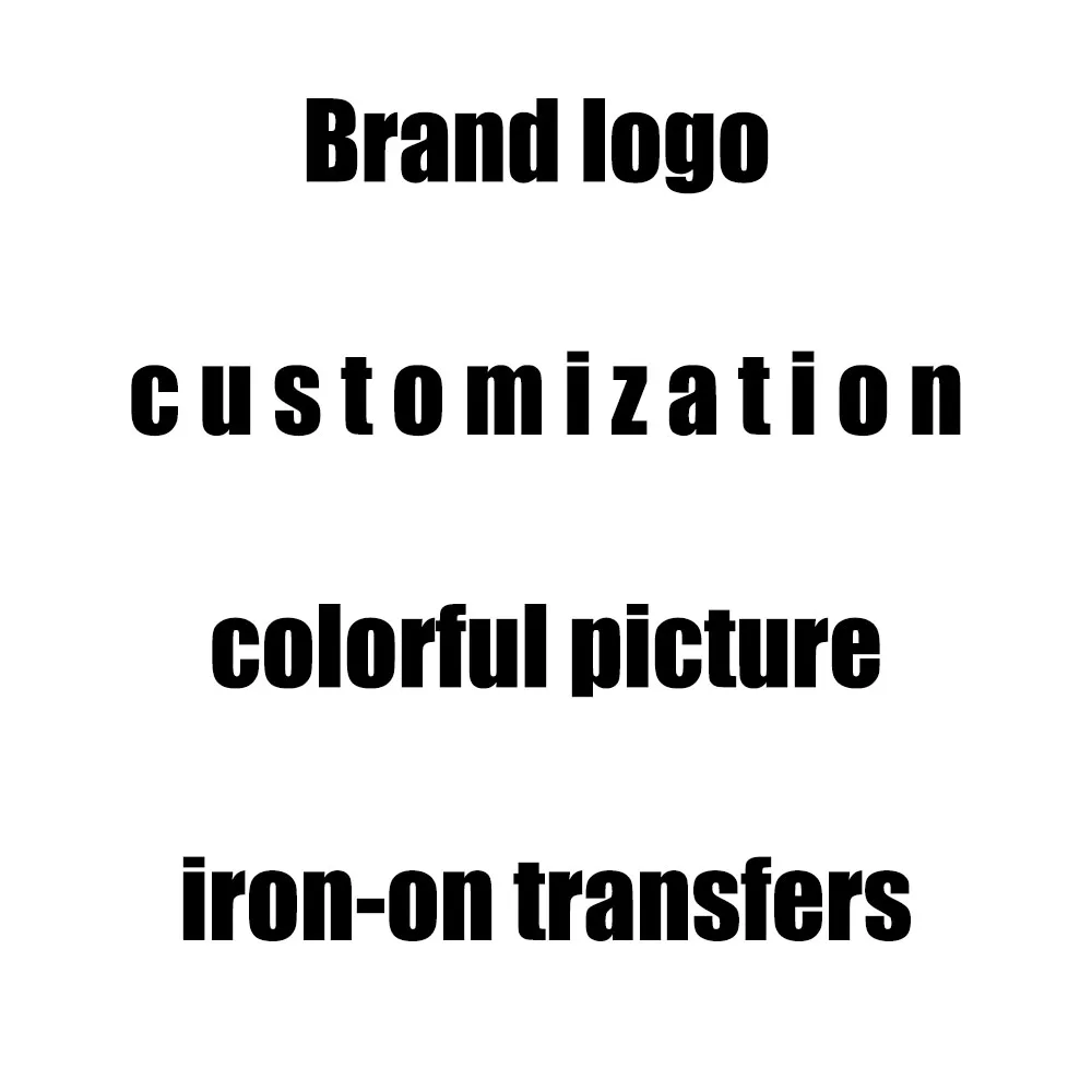 Custom  VIP Chest Badges Custom Brand Logo Thermal Stickers on Clothes Heat-Sensitive Patches Heat Vinyl Ironing Stickers Decor