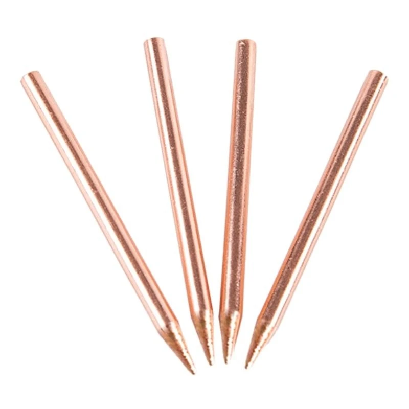 Pack F92C 4 18650 Spots Soudeur Électrode Aigne pointe 50 mm Longueur pour les bandes en acier souder divers types