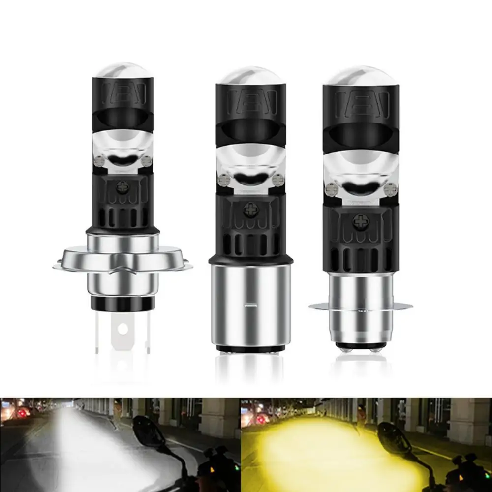 1PC H4 BA20D P15D 1…