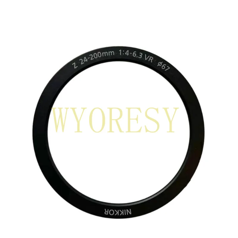 For Nikon Z 24-200mm F4-6.3 VR Original Camera Lens Front Name Ring Repair Parts