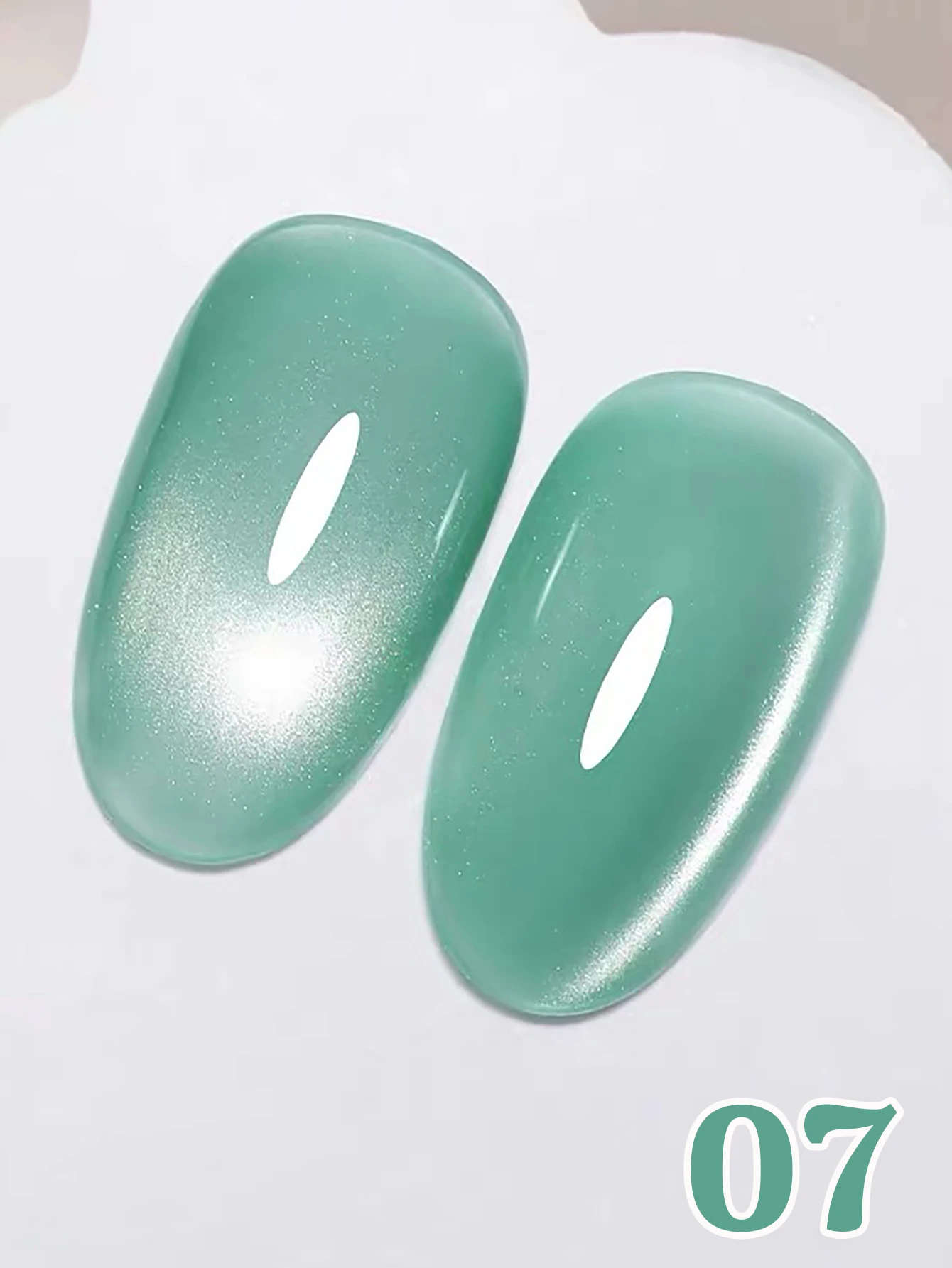 WS Autumn and Winter Satin Cat Eye Gel Nail Polish Network Red Explosive New Style Popular White Nail Polish Special Nail Gel