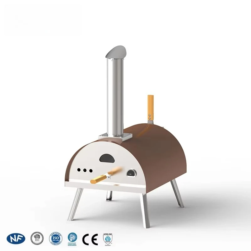 China Supply Cheap Outdoor Garden Portable Traditional Commercial Restaurant Wood Fire Pizza Oven for Sale