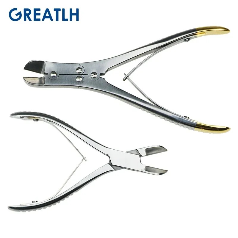 Medical Orthopedics Single/double Joint Bone Scissors 140mm/180mm Bone Cutter Scissors Orthopedics Surgery Instruments 1pcs pet