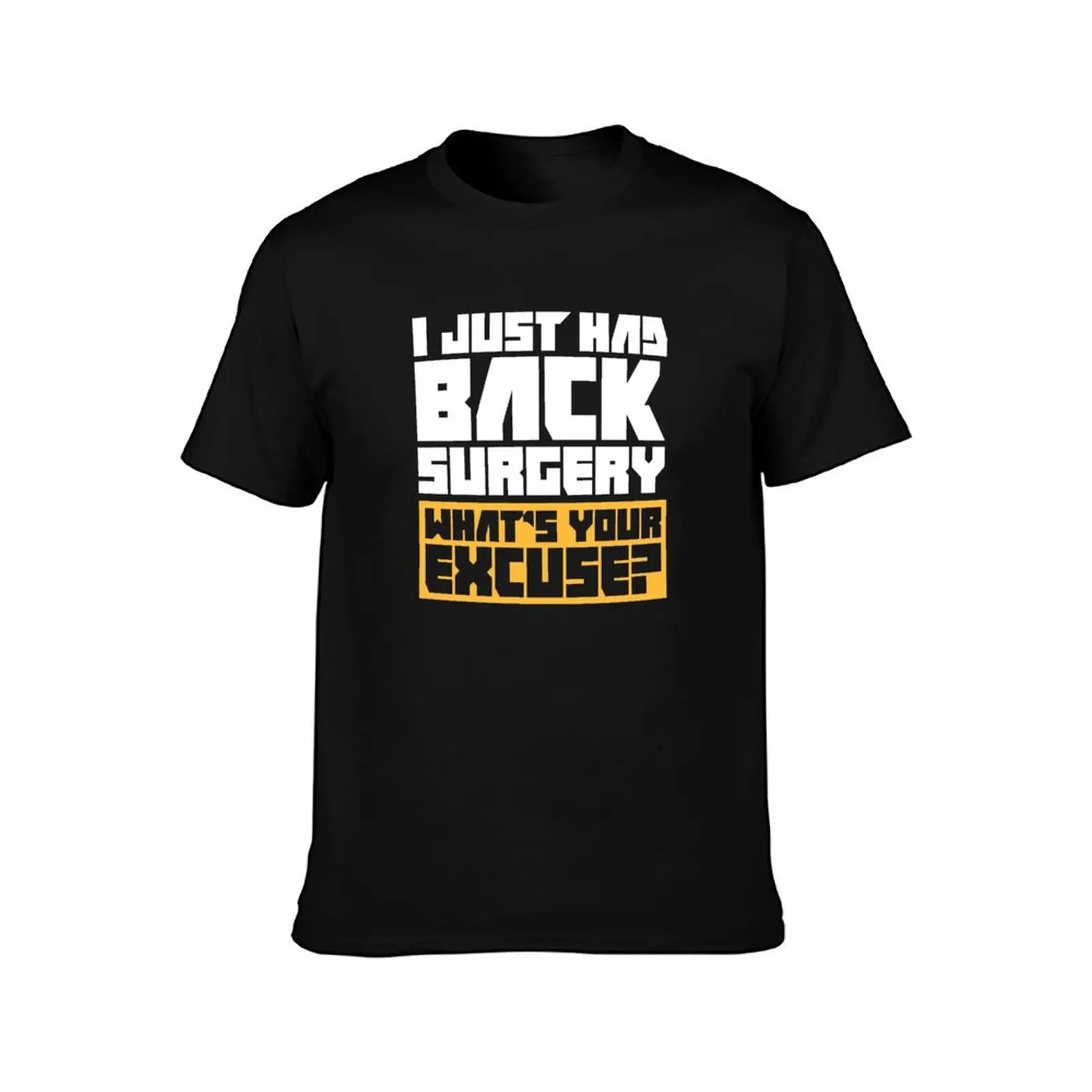 Spinal Fusion - Spine Back Surgery Get Well Gift T-Shirt Summer Casual Cotton Tee Oversized Streetwear Tops Unisex Men Women