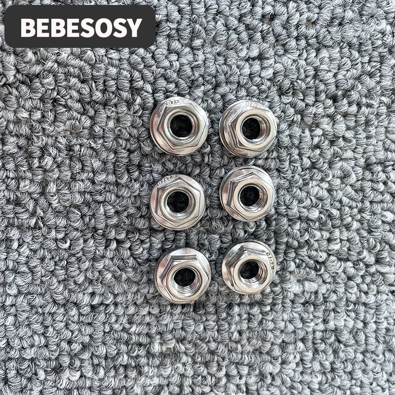 M6 Nut and Spacer for Cell Installation 304 Stainless Steel For Battery 50AH 100AH 280AH 302AH Busbar Install