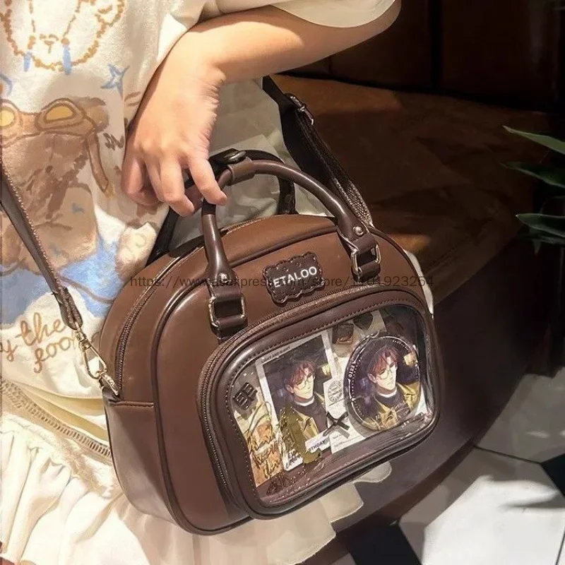 New Daily Commuting Crossbody Backpack Comic Exhibition Casual Y2K Shoulder Bag Original Girls Sweet and Cute Ulzzang Ita Bag