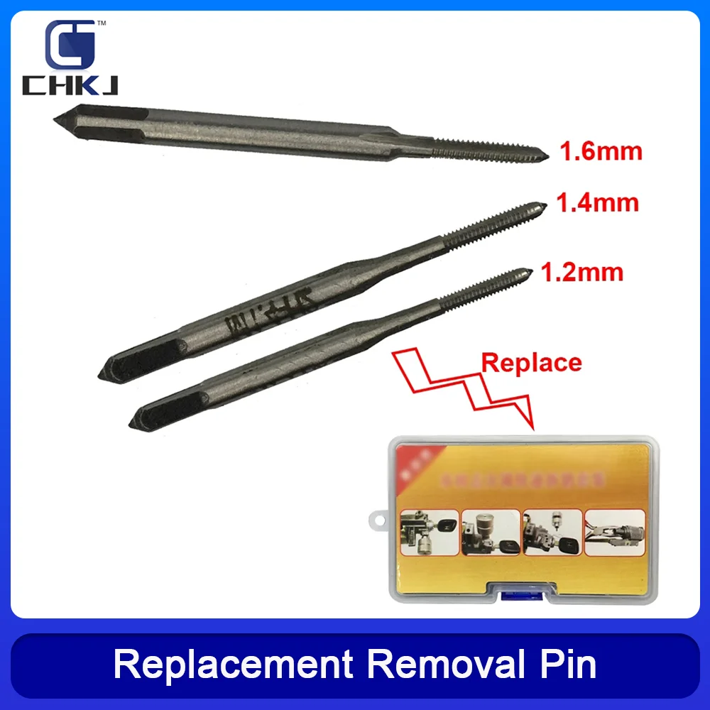 CHKJ Replacement Removal Pin Cancellation Nails For Honda Ignition 1.2MM 1.4MM 1.6MM Car lock Disassembly Pin Locksmith Tools