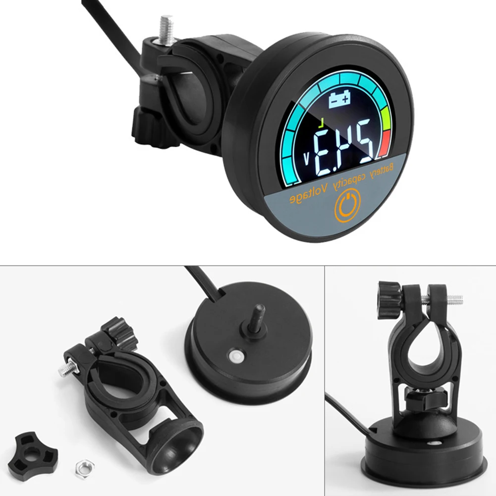 Wattage Saving DC8100V Waterproof Digital Voltmeter For Long Term Monitoring Of Ternary And Acid Based Battery Capacities