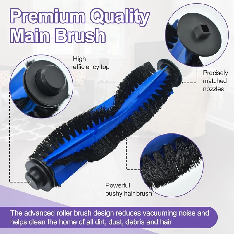 Ersatzteile für eufy 11s max, 15c max, 30c max, 39c max, g10 g20 g30 g32 Roboter Vakuum bürsten filter Zubehör