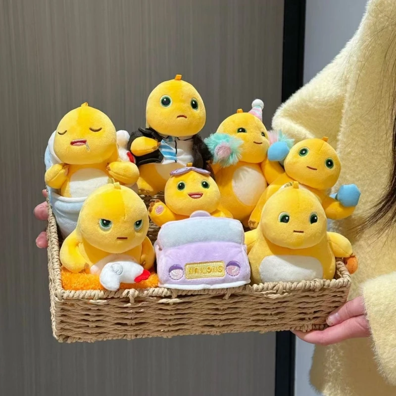 15 cm schattige Nailong pluche Kawaii melkdraak knuffel kussen cartoon dier hanger gevulde pop kinderen verjaardag vakantie cadeau