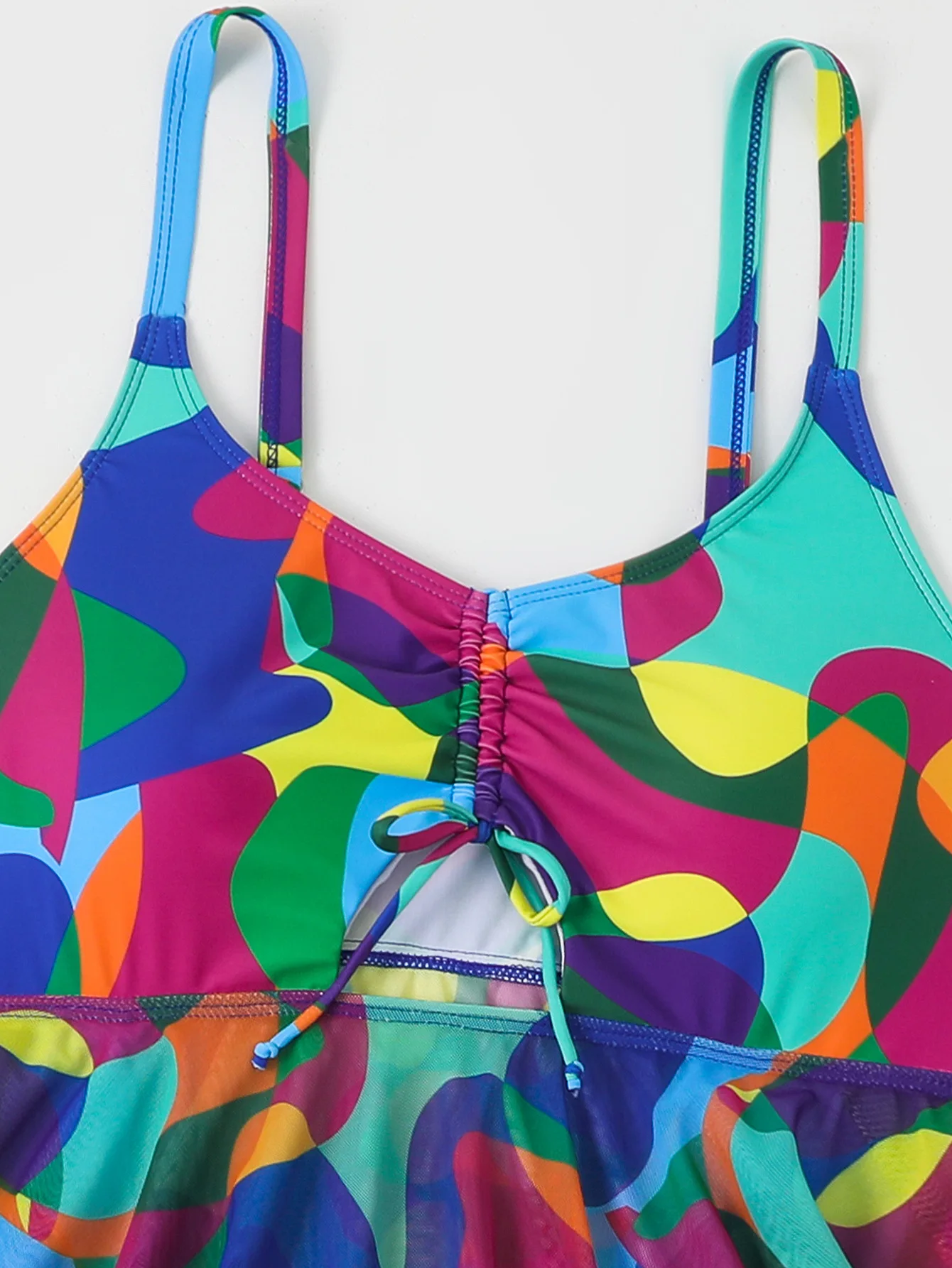 2025 zestaw tankini 2 sztuki duży strój kąpielowy Plus Size kobiety strój kąpielowy stroje kąpielowe damskie kąpiących się strój kąpielowy kostiumy kąpielowe