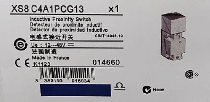 Brand New Original XS8C4A1PCG13 Inductive proximity  XS, inductive  XS8 40x40x117, PBT, Sn20 mm