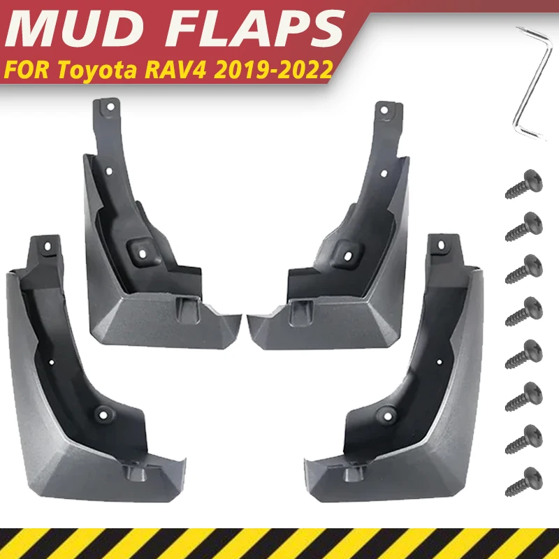 

Mudguards For Toyota RAV4 XA50 50 2019-2022 2020 2021 Mudflaps Fender Flares Mud Flap Splash Guards Cover Wheel Parts Accessorie