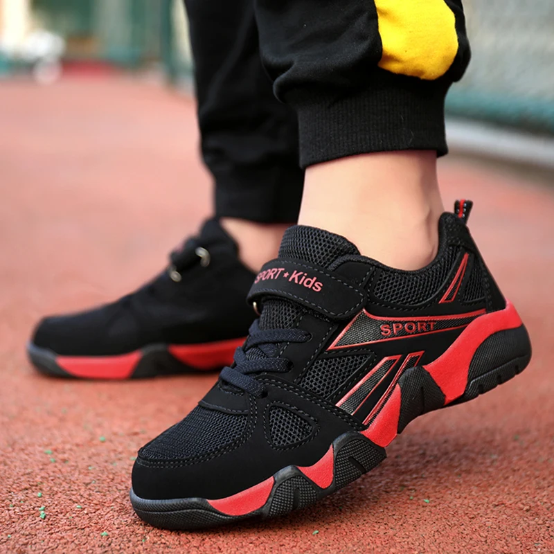 

Kid Sneakers Walking Mesh Breathable Casual Shoes Sport Shoes For Boys Lightweight Children Outdoor Running Shoes