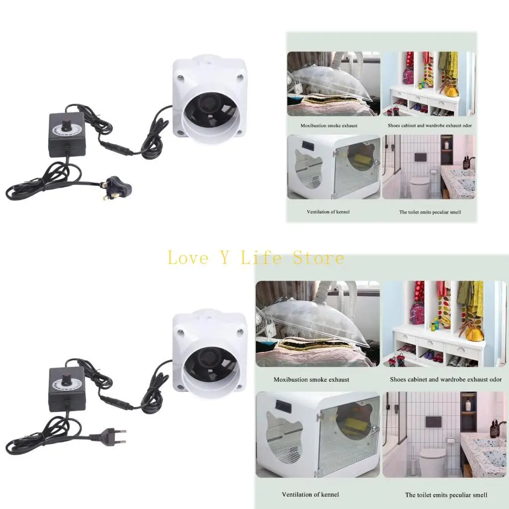 

L74C 75mm PVC вентилятор вентилятор вытяжной вентилятор внедряет воздушные воздушные животы для кухни в ванной комнате