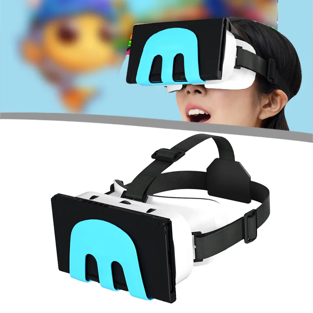 

VR Headset For Nintendo Switch For OLED 3D High-definition VR Glasses Virtual Reality Movies Gamer Headband Eyeglasses