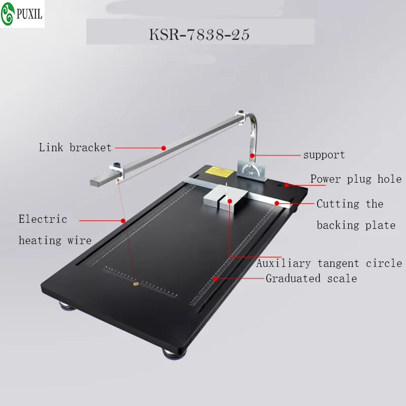 Electric Hot Wire Styrofoam Cutter Foam Cutter Heating Tools Low Density Sponge Cutting Machine