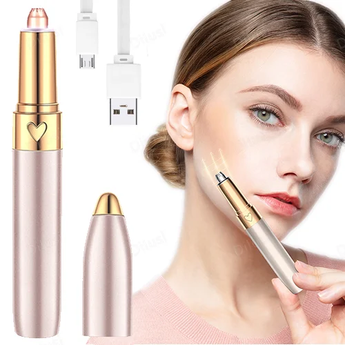 

USB rechargeable safe residual eyebrow organizer with sweat organizer LED design A598-133 eyebrow/nail management eyebrow