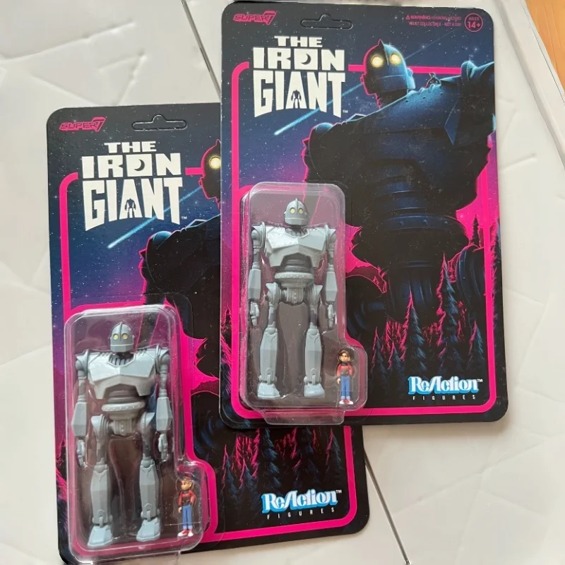 

В наличии Super7 железная гигантская блистерная карта серии анимированный фильм персонаж коллекция украшения украшения модель игрушки подарки