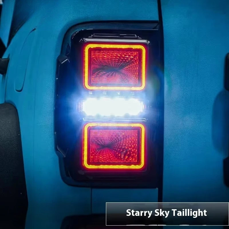 LED Tail Light Assembly for  Black Brake Steering Red Lens New Condition Special Rear Lamp Accessory