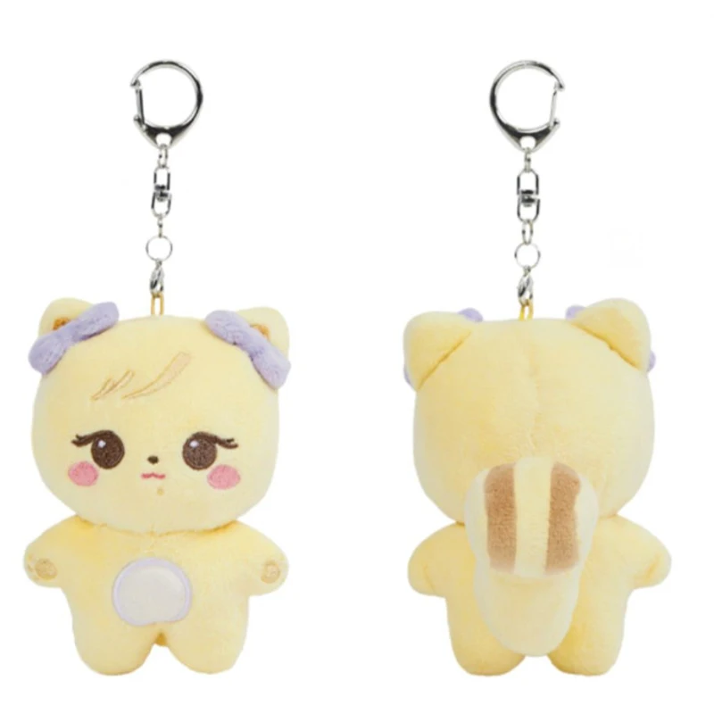 Kpop Born Pink Same Plush Keyrings World Tour Cartoon Q Styles Keychains Key Rings Bag Pendants Accessories