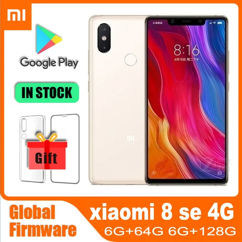 Xiaomi-mi se Smartphone com Caixa do Telefone Dual Sim Smartphone 3120mah Bateria Android Celular Telefone Usado Rom Global Original