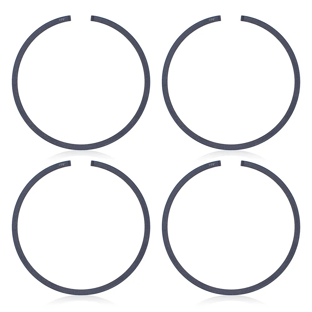Anillo de pistón de 4 piezas, 50mm x 1,5mm, para motosierra Husqvarna 268, 268XP, 268K, 66, 266, 371, 372, 2063, Stihl, 038, Jonsered, 625, 670, 2071