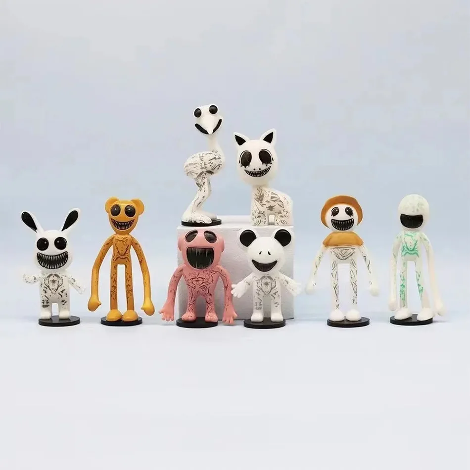 Zoonomaly Blind Box Toys Zoo Smile Cat Monster Anime Figures Mystery Boxes With 3 Cards Surprise Toys Navidad Gift ﻿