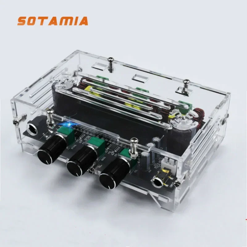 

SOTAMIA TPA3116 Subbwoofer Amplifier Board 80Wx2+100W 2.1 Channel Digital Power Amplifier Audio Board NE5532 OP Amp Preamplifier