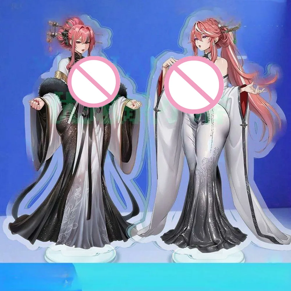 

Exquisite Double-sided Interlayer Game Character Peripheral Acrylic Stand Model Desktop Ornament Fans Collection Gifts in Stock