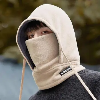 New Winter Full Face Mask Fleece Skiing Balaclava Neck Warmer Hood Men Women Sport Mountaineering Cycling Cap Windproof Hat