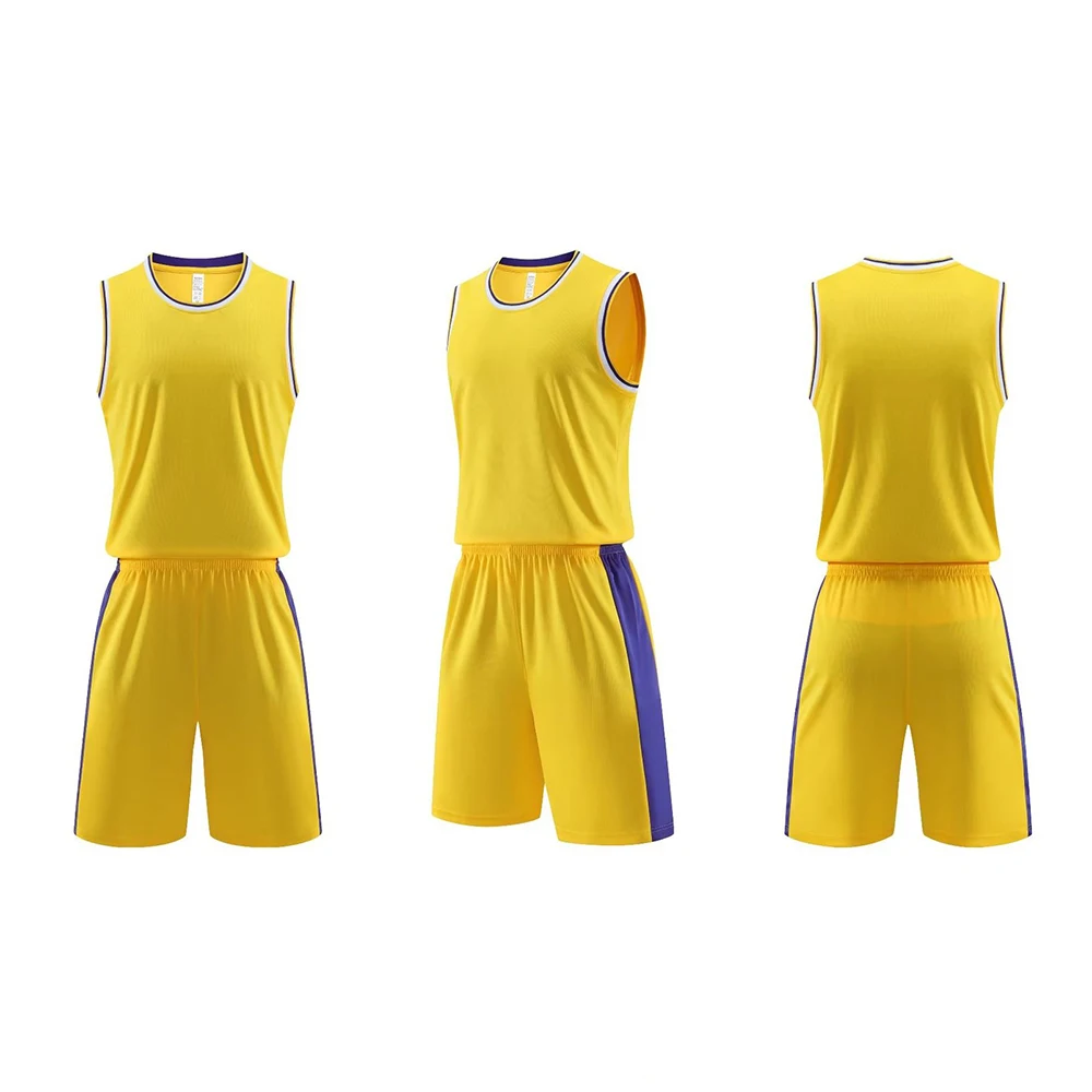 

Name Number Custom Basketball Jersey Men's Summer Quick-dry Basketball Sets Customize Team Logo