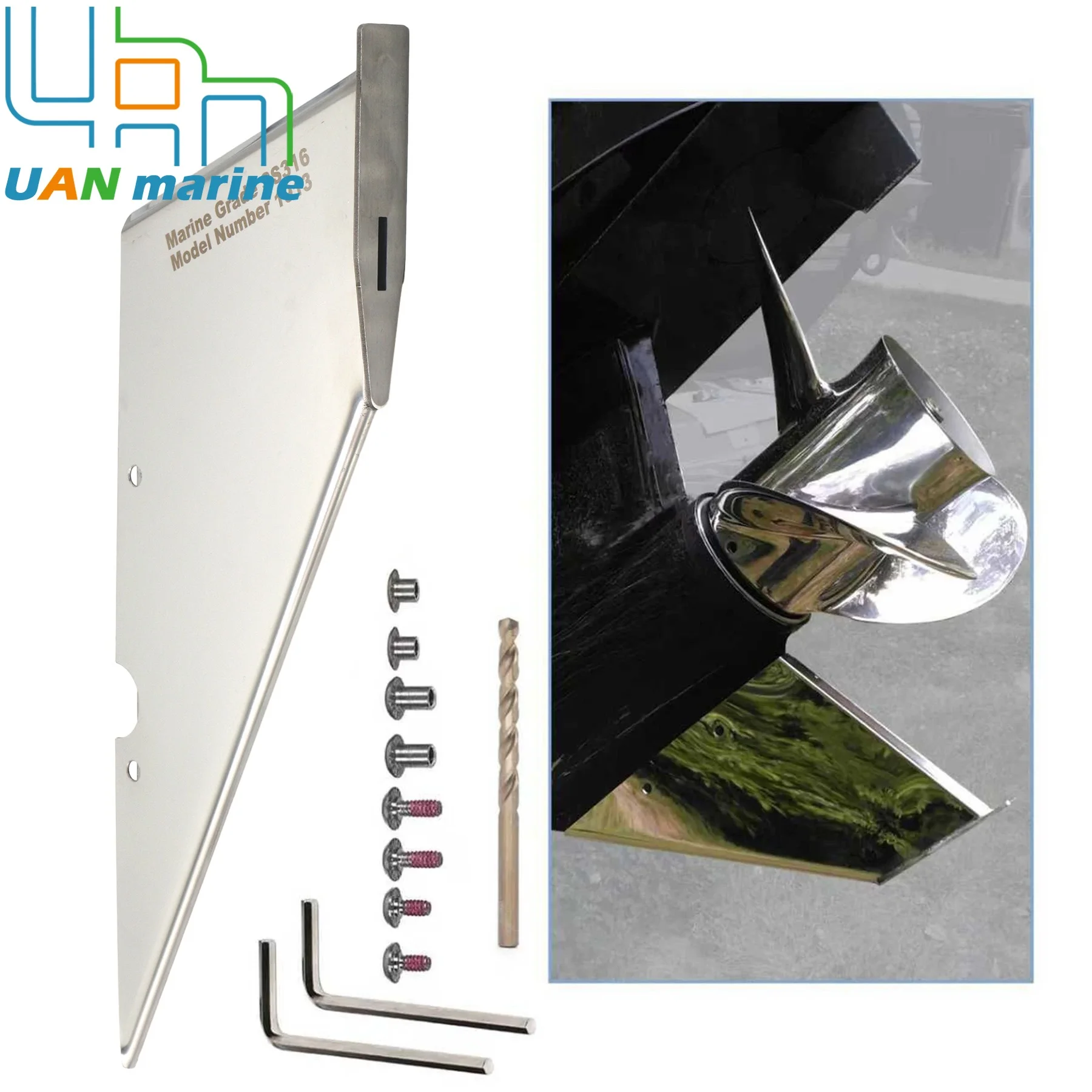Compatible Con Motores Volvo Penta I/O Sx De Hélice Única 1995-2006, Kit De Reparación Y Protección De Aleta De Acero Inoxidable 35-Ss665 — -30%, 32.14€ Coupon, from 74.99€ – 30% descuento – €74.99